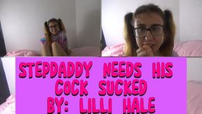 Stepdaddy needs his cock sucked