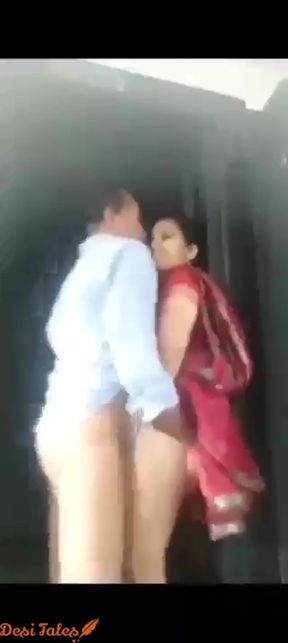Cheating Indian aunty gets caught with young cock