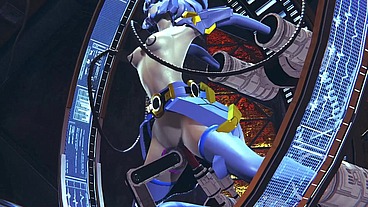Robot Girl on a Sex Machine - 3D Hentai