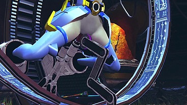 Robot Girl on a Sex Machine - 3D Hentai