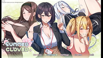 Summer Clover: Caught Boss Masturbating To My Huge Dick&#x1F346; In Harem Hentai Game!