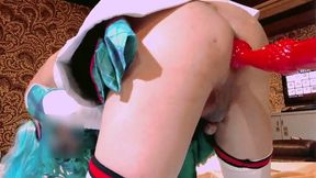 hard anal masturbation part 4
