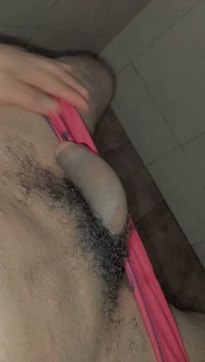 18 year old man growing his rich little penis