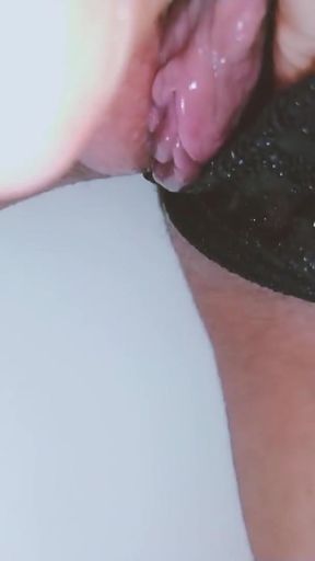 Epic moment from &quot;Public bathroom teen pussy playing&quot;