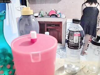 Sister-in-law broadcasts on camera