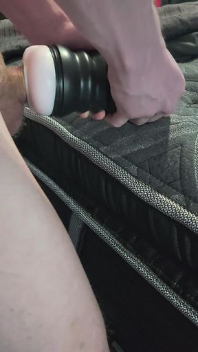 I fucked my pocket pussy for the first time.