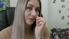 Nose picking video MP4 FULL HD 1080p