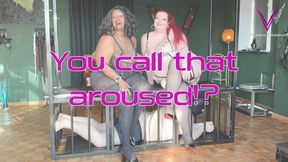 You call that aroused?! JOI - POV by Empress CatastroV and Madame Caramel