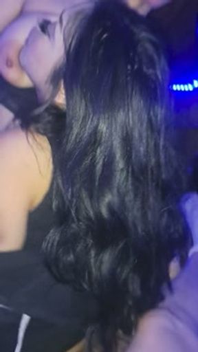 Here I'm sucking on redbone tittys real quick.