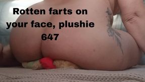 Rotten farts on your face, plushie 647