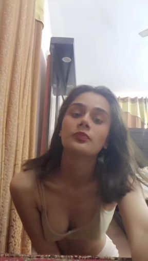 Fit Indian couple shares a steamy kiss