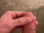 Tip Play - Huge Cumshot