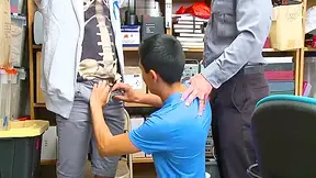 Masked Perp Gets Fucked Raw In Tag Team