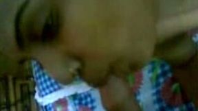 Busty and hot young girlfriend undresses and gives head
