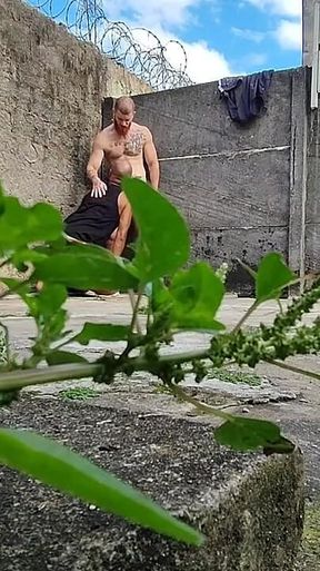 Camera in the Woods Films Two Straight Guys Fucking