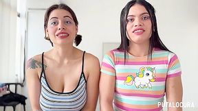 Two She-wolves Fucking Like Bitches - Lulita Star & Makarena