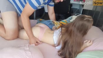 Nicoli Now's Step Sis Pays Rent with Her Ass