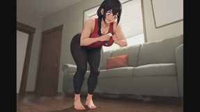 Giantess Confessions #50B: Step-Brother's Shrunken Fate (Animated)
