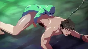 Captured Warriors Face Wild gangbang by Horny Goblins in Deep Cave Dungeon