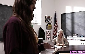 Professor London River helps her Student Lily confirm her gender