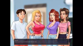 Summertime Saga: Girls Are Inviting Guy On A Beach Party - Ep 199