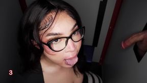 chubby nerdy amateur 1st visit
