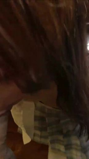 A Uniform-clad Idol Trainee