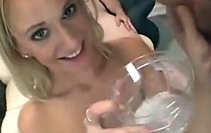 Erin moore eating cum