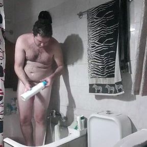 I Take a Shower in Bathroom