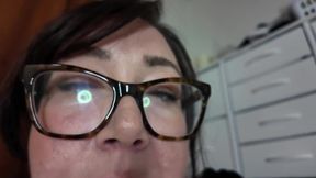 Tiny Man Devoured by His Giantess Girlfriend Mouth Close-up
