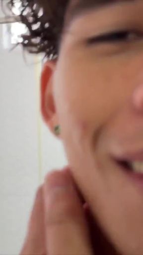 Latino Twink Gets Handjob and Fingering   Clip 1