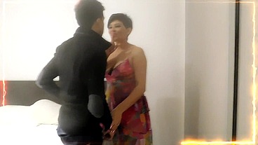 NINFOMANA INFIEL , SE COJE AL PLOMERO , AL CUÑADO, AL MARIDO Y PROPONE INTERCAMBIO DE PAREJA 1