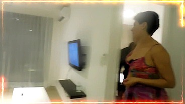 NINFOMANA INFIEL , SE COJE AL PLOMERO , AL CUÑADO, AL MARIDO Y PROPONE INTERCAMBIO DE PAREJA 1