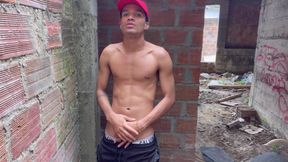 Masturbation at Abandoned Home After Urinating