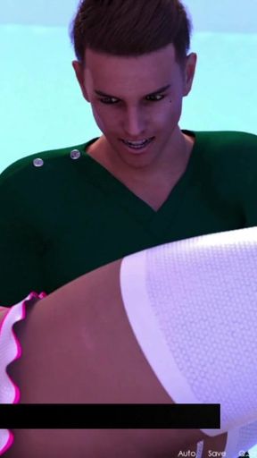 Two Doctors Fingering Milf Nurse Pussy And Asshole WIth Dildo Toy   Clip 1