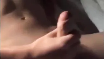 Amateur Twinks Bareback Fuck and Jerk to Massive Cumshot