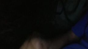 Teeny cock gets jacked off while owner smokes a vape