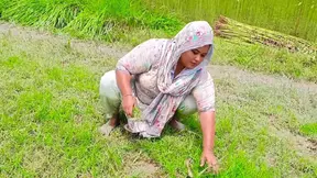 Hot Bhabhi enjoys big ass sex in Indian Village