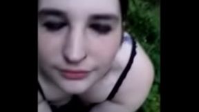 Blowjob Outdoors With Complete Stranger