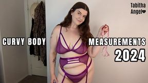 Curvy Body Measurements 2024 MP4