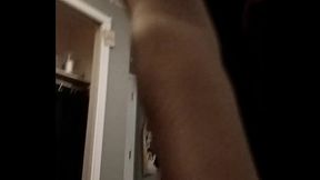 Tranny in nurse outfit masterbaiting