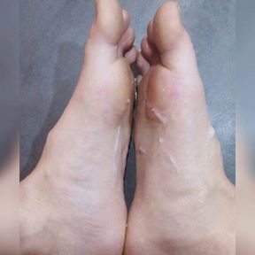 My Cum Covered Feet (Pic Compilation)