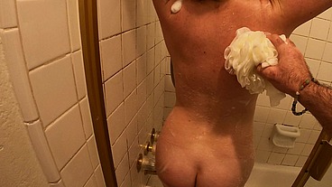 soapy stepmom needs help in the shower