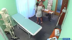 Naughty nurse fucks her favorite patient