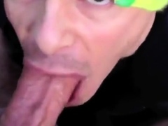 This is the hottest fucking cock slobbering