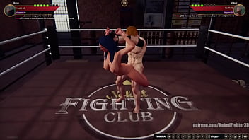 Rose VS Vilkor (Naked Fighter 3D)