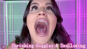 Shrinking Goggles & Swallowing! Ft Miss Roper - 4K
