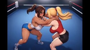 Female Wrestling Confessions #72B: Confessions of a Seductive Grapple (Animated)