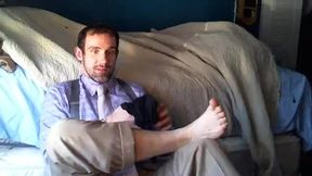 Suit, Socks and Feet