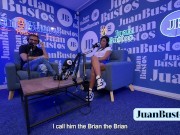 Lina Henao hace realidad su fantasia de follarse un militar en Juan Bustos Podcast